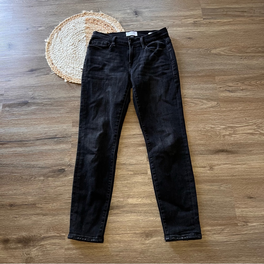 Frame Le Garcon Crop Womens Skinny Jeans